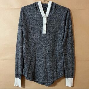 Smartwool | Shadow Pine Hoodie Sweater Pullover Merino Wool Knit Henley Size S